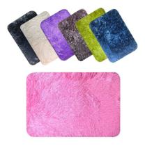 Tapete Sala Felpudo Entrada De Porta 40x60 Rosa