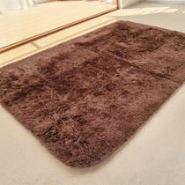 Tapete Sala Felpudo Peludo 200 X 240 Cm Macio Fofinho Antiderrapante