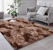 Tapete Sala Felpudo Peludo Mesclado Marrom 140 X 200 Cms Tapete Sala Felpudo Peludo Mesclado Marrom 140 X 200 Cms