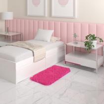 Tapete Sala Felpudo Peludo Rosa 50 X 100 Cm Tapete Sala Felpudo Peludo Rosa 50 X 100 Cm