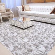 Tapete Sala Lindo Moderno Grande 3,00x2,00 Com Antiderrapante - império carpets