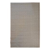 Tapete Sala Magia Geometrico Grego 200X250 Cm Bege