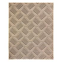 Tapete Sala Moderno Geometrico Azulejo 150X200 Cm Bege 72