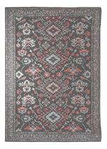 Tapete Sala Oriental 250X300 Cm Chumbo Tipo Belga Sem Pelo