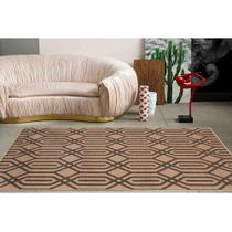 Tapete Sala Quar Econature Trançado 2,00X2,50 Bege Chumbo-77