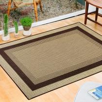 Tapete Sala Quarto 1,00 x 1,50 Sisal Sem Pelos Antiderrapante