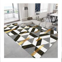 Tapete Sala Quarto Belga Pêlo Baixo 200x230m Antiderrapante