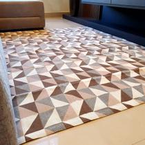 Tapete Sala Quarto Decorativo Geométrico 2,00x1,50 Com Antiderrrapante Tapete Sala Quarto Decorativo Geométrico 2,00x1,50 Com Antiderrrapante