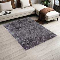 Tapete Sala Quarto Escritório 1,40x1,00m Antiderrapante Base Emborrada Berlim