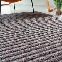 Tapete Sala Quarto Escritório 3D 1,50x1,00m Shagy Alto Relevo Antiderrapante Emborrada Jazz