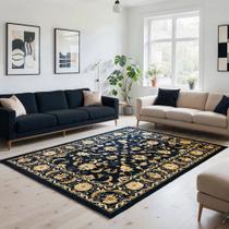 Tapete Sala Quarto Escritório Aurora Floral 1,00 X 1,50 Tapete Sala Quarto Escritório Aurora Floral 1,00 X 1,50