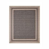 Tapete sala quarto escritorio eco nature moldura luxo 2,00 x 2,50 bege com chumbo j serrano