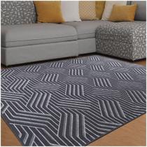 Tapete Sala Quarto Funcional Azulejo 1,50 X 2,00 Titulos Chumbo-56 Tapete Sala Quarto Funcional Azulejo 1,50 X 2,00 Titulos Chumbo-56