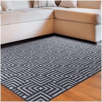 Tapete Sala Quarto Funcional Tabuleiro 2,00 X 2,50 Titulos Chumbo-56 Tapete Sala Quarto Funcional Tabuleiro 2,00 X 2,50 Titulos Chumbo-56