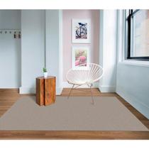 Tapete Sala Realce Liso 35 Taupe 1,50x2,00M