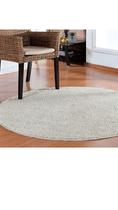Tapete Sala Redondo 2,00m Classic Perola Creme