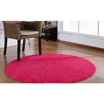 Tapete Sala Redondo 200m Classic Rosa Pink