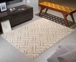 Tapete Sala Relevo Jazz Perola 1,00 X 1,50 Des 02 Antider.