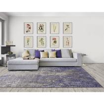 Tapete Sala Sem Pelo Abstrato ul 200X250 Cm Antiderrapante Tapete Sala Sem Pelo Abstrato ul 200X250 Cm Antiderrapante