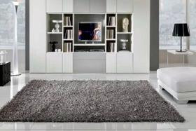 Tapete Sala Shaggy Macio 1,00 X 1,50 m Antiderrapante Flocos