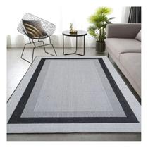 Tapete Sala Sisal 2m X 2,50 Grande Cinza Facil Limpar Lancer