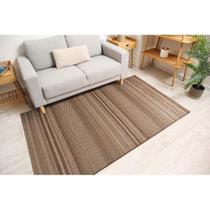 Tapete Sala Sisal Buzios Arraial 49 Marrom-azul 2,50x3,00m