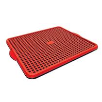Tapete Sanitário Higiênico Cachorro Cão Xixi Canino Vermelho Tapete Sanitário Higiênico Cachorro Cão Xixi Canino Vermelho