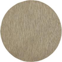Tapete São Carlos New Bouclê Palha 1,40m Redondo Sisal