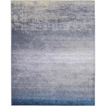 Tapete São Carlos Supreme Água 2,50X3,50M Azul-Bege-Cinza