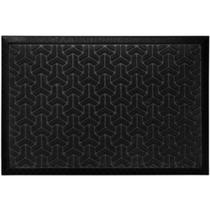 Tapete Seca Pé Waterkap Alta Absorção 60x40cm Preto Kapazi