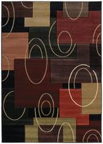 Tapete Segma Contours Cha Cha 79 x 127 cm para uso interno, Onyx Tapete Segma Contours Cha Cha 79 x 127 cm para uso interno, Onyx