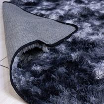 Tapete Shaggy Macio Sala e Quarto Peludo Felpudo 1,00 X 1,40 Luxo