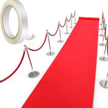 Tapete Shappy Red Carpet Runner 122x914 cm 55gsm com fita