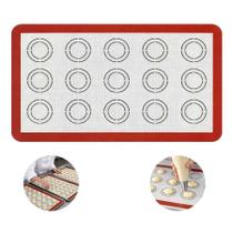 Tapete Silicone Antiaderente P/ Forno Fibra De Vidro 50x30cm Frigopro