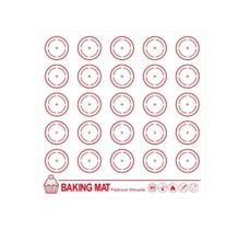 Tapete Silicone e Platina p/ Macaron Suspiro Bolacha 27,5cm