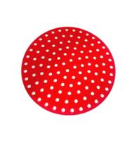 Tapete Silicone Protetor Para Air Fryer Fritadeira Redondo 28x28x0,1CM CK6015