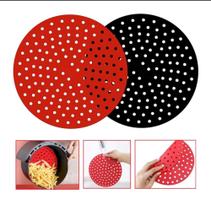 Tapete Silicone Protetor para Fritadeira Elétrica kit 2 unidades Tapete Silicone Protetor para Fritadeira Elétrica kit 2 unidades