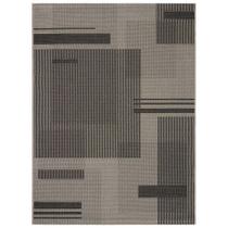 Tapete Sisal Eco Nature Painel 77 Bege-Chumbo 2,00X3,00M