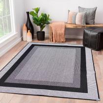 Tapete Sisal Moldura 200x150 Simples Antiderrapante