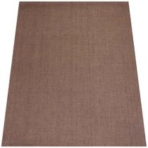 Tapete Sisal Sintético Buzz Carpini Liso Marrom 3,00 x 4,00m