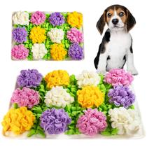 Tapete Snuffle MHTTEC Flowerball para treinamento de cheiro de cães 60x40cm Tapete Snuffle MHTTEC Flowerball para treinamento de cheiro de cães 60x40cm