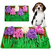 Tapete Snuffle MHTTEC para cães Bluebells Polar Fleece 60x40cm Tapete Snuffle MHTTEC para cães Bluebells Polar Fleece 60x40cm