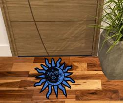 Tapete sol e lua, para decoração e entrada de porta. Tapete sol e lua, para decoração e entrada de porta.