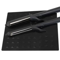 Tapete Styling Station Colortrak, silicone resistente ao calor, preto Tapete Styling Station Colortrak, silicone resistente ao calor, preto