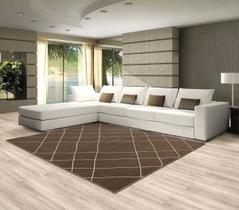 TAPETE SUPREME LINHAS MARROM 1,50 x 2,00 SÃO CARLOS