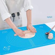 Tapete Tábua Silicone Antiaderente Para Abrir Massa