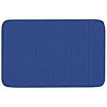 Tapete Tapetinho Banheiro Base 100% Emborrachado Memory Azul Fofinho