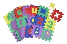 Tapete Tatame Eva Educativo Infantil 36 Peças Números