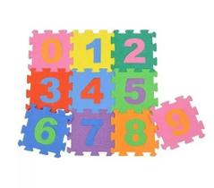 Tapete Tatame Eva Infantil Numeros 9 Peças 30x30cm 8mm - TOYS