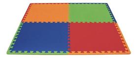 Tapete Tatame Eva Play Mat Infantil 4pçs Borda 52x52cm 8mm